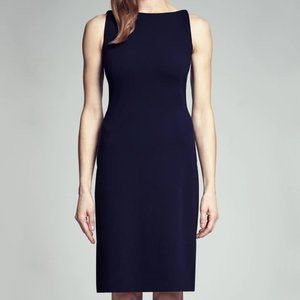 MM LaFleur Lydia dress in deep indigo